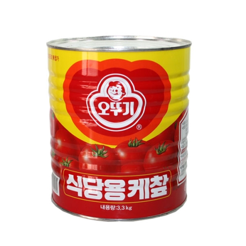 오뚜기 식당용 케찹 3.3kg (캔) (5개)_이미지