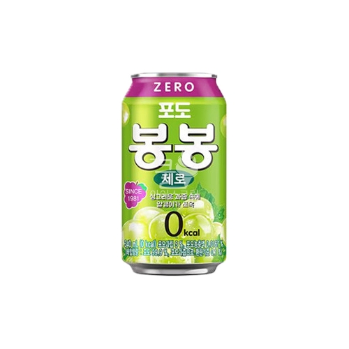 해태음료 포도 봉봉 제로 340ml (1개)