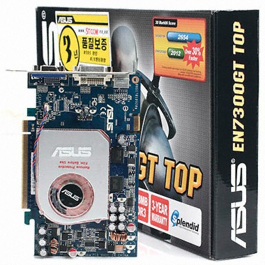 ASUS ������ 7300GT EN7300GT TOP 128MB