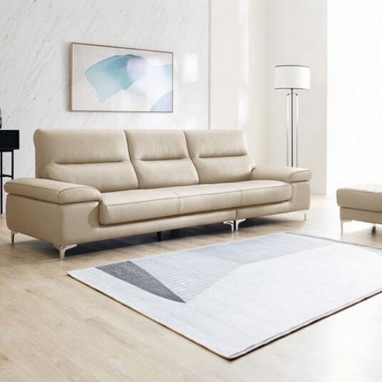 자코모 노바 천연가죽 소파 4인용 (스툴포함)_이미지