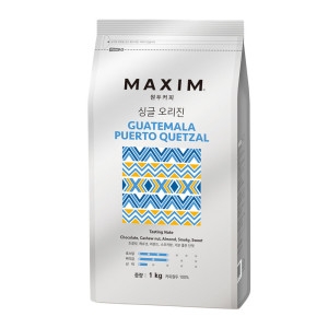 동서식품 맥심 싱글 오리진 과테말라 푸에르토 케찰 1kg (2개)