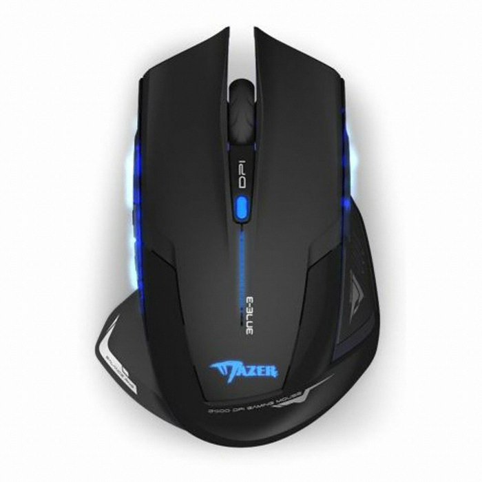 E-blue Mazer II 2500 DPI Blue LED 2.4GHz Wireless Optical Gaming Mouse (해외구매)