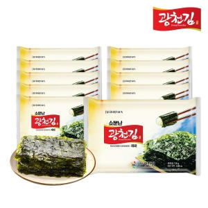 본사직송 광천김 재래전장김 10봉외 모음전