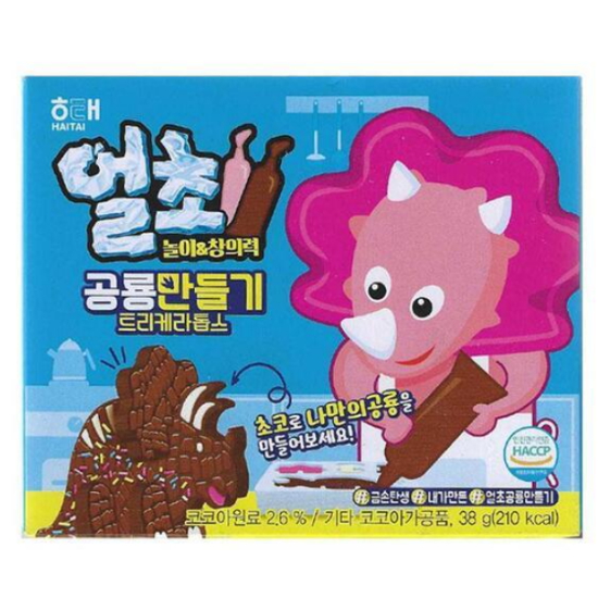 해태제과 얼초 공룡만들기 38g (1개)