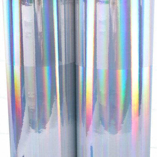 한양산업 민무늬실버 홀로그램 시트지 (IT-P522)