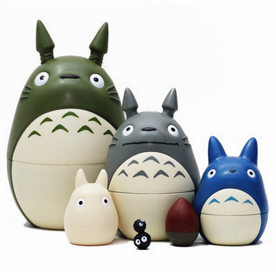 ㅤ지브리 이웃집 토토로 마트료시카 피규어_이미지