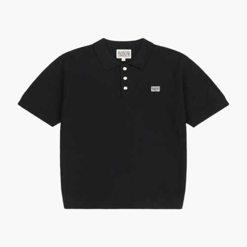 마리떼 COOL TOUCH COLLAR 하프 니트 B1 MFG46UKN211 BLK LBG_이미지