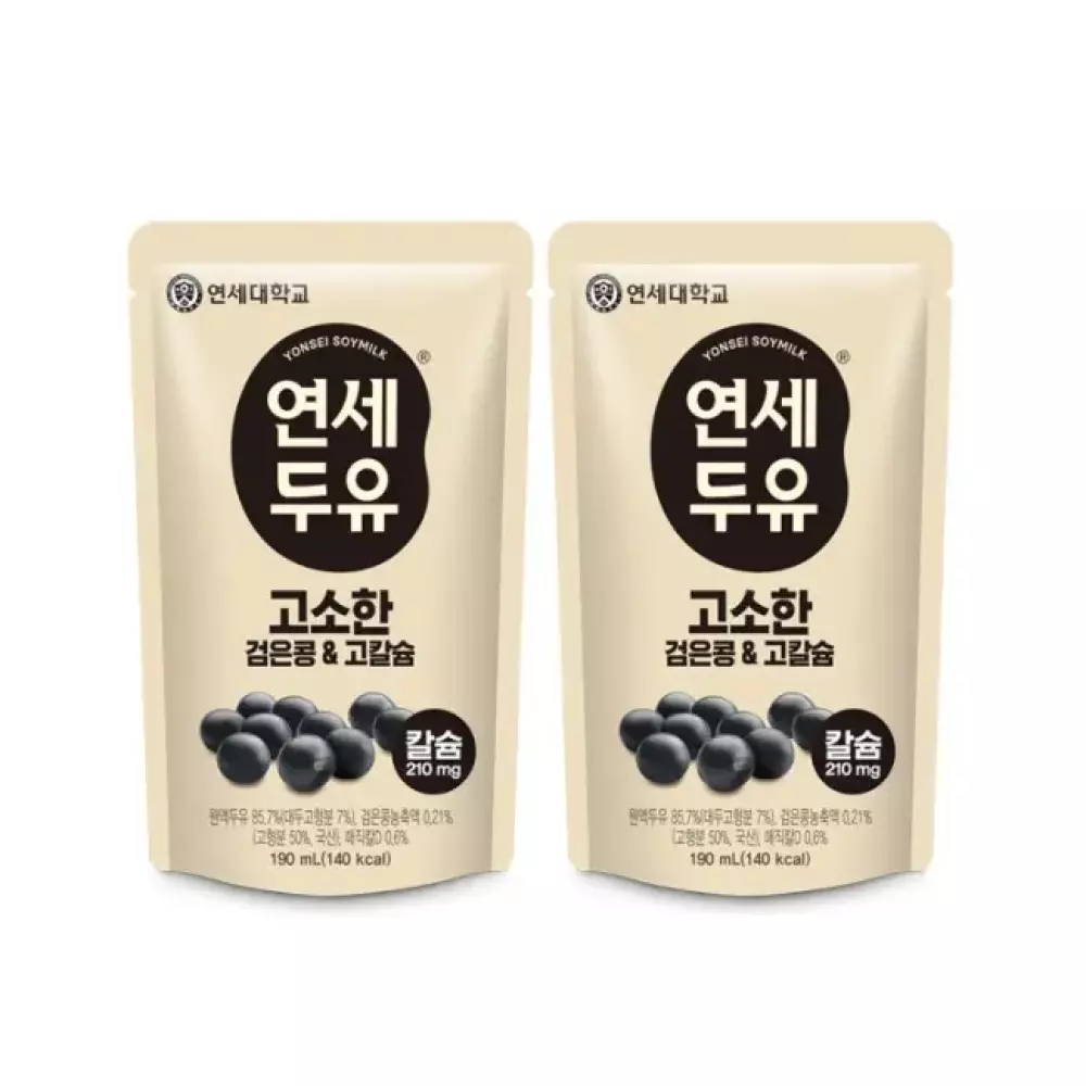고소한 검은콩&고칼슘 190ml