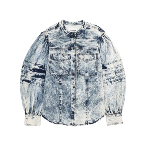 이자벨마랑 에뚜왈 MILEDA 긴팔 셔츠 SS26 CH0298FA_D1H04E30BU 7115070