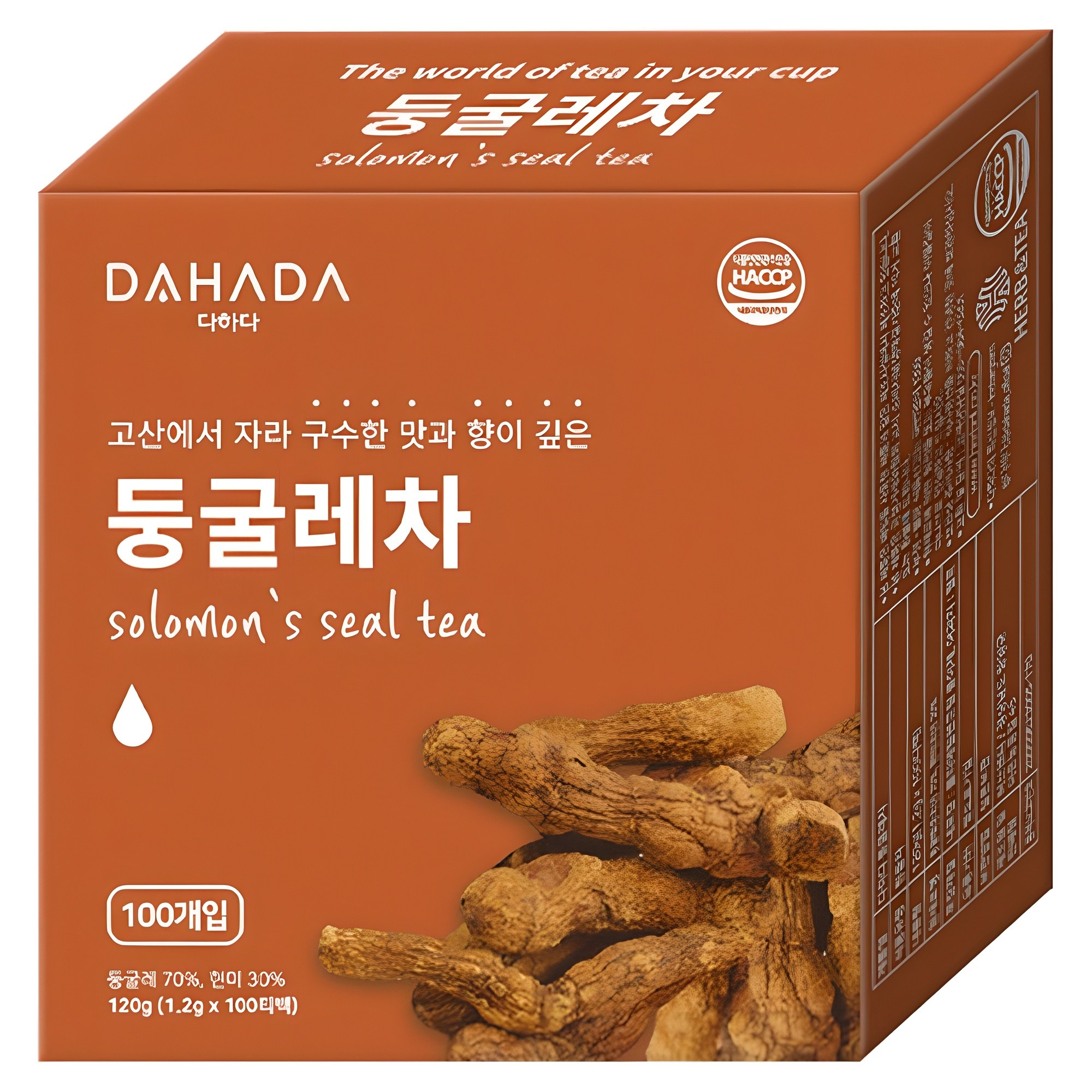 다하다 둥굴레차 100티백