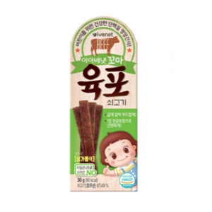 아이배냇 꼬마 육포 쇠고기 30g (10개)_이미지