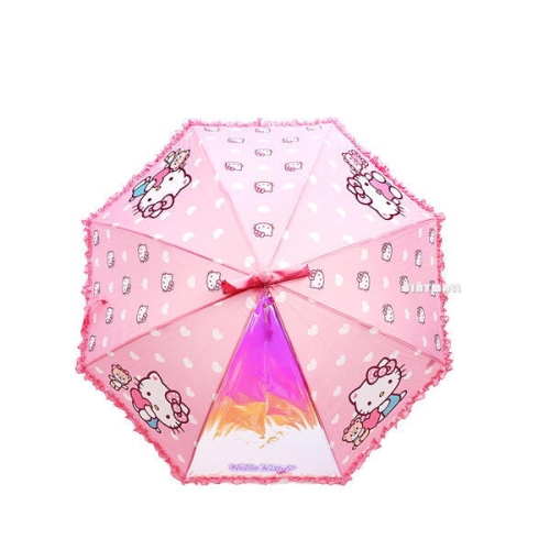헬로키티 47 리본 하트패턴 우산 H224164