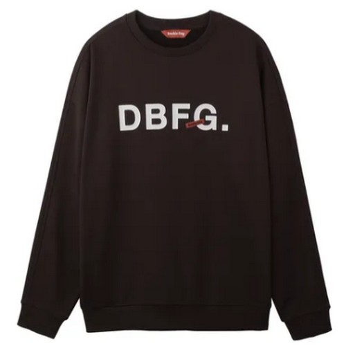 LF 더블플래그 로고 포인트 오버핏 맨투맨 티셔츠 DXTS3D991W3
