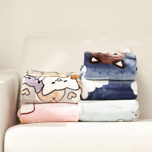 스너그 양면 극세사 무릎 담요