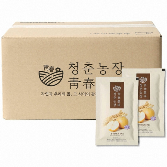 청춘농장 정직한 도라지배즙 90ml 60포 (1개)_이미지
