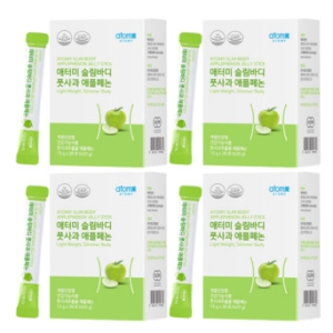 애터미 슬림바디 풋사과 애플페논 15g 28포 (4개)_이미지