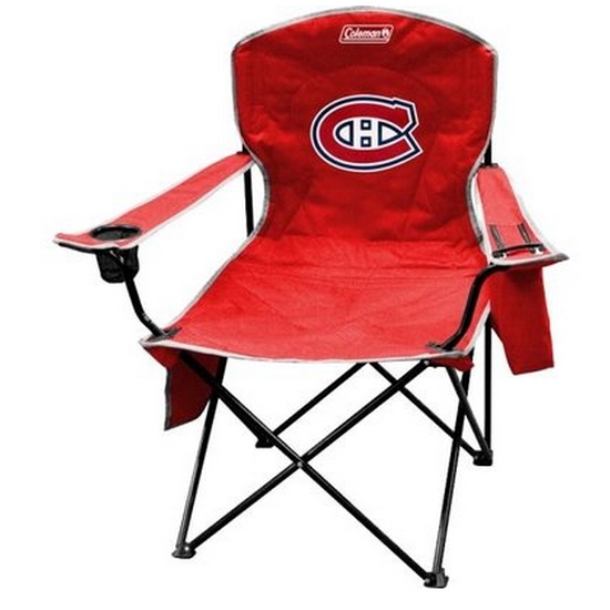 콜맨 몬트리올 캐나디언스 쿼드 체어 위드 쿨러