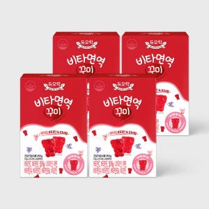 쎌바이오텍 듀오락 비타면역 꾸미 1박스 총 28일분 4개