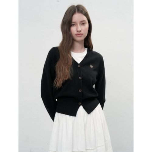 제너럴아이디어 ltgt GNRL 에센셜 가디건 BLACK WBD3L04503 WBD3L04503BK 135417_이미지