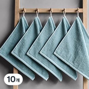 [불명] 타월리스트 고리수건 40수 65g (10장)_이미지