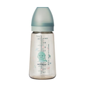 마더케이 베이직 PPSU 뱀뱀 젖병 280ml (노꼭지) (1개)_이미지