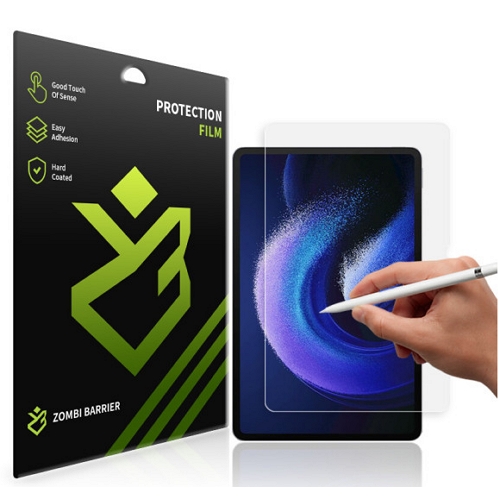 좀비베리어 샤오미 미 패드6 맥스 종이질감 저반사 액정보호필름 (액정 1매)