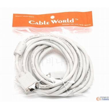 CableWorld RGB(D-SUB) (M/F) ����� ���� ���̺�