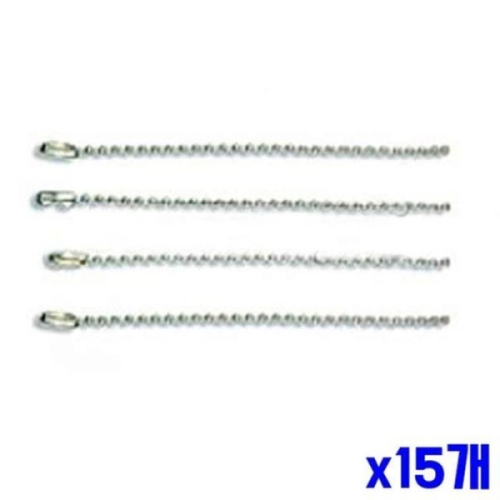 오노마 ONM 작은 군번줄 10cm 10개입 x15개 16459364