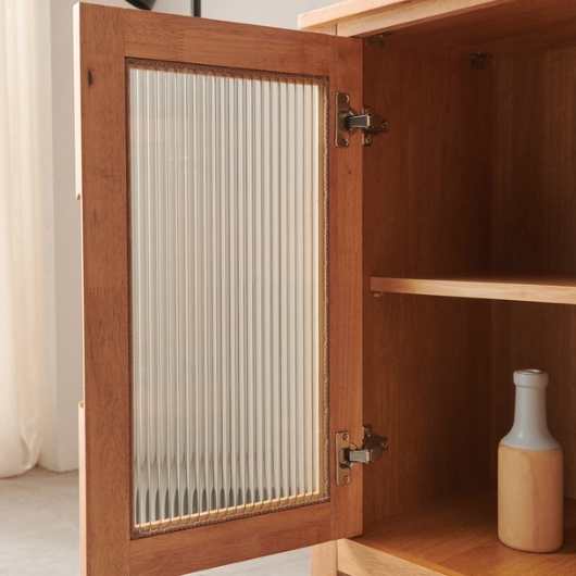 가구소점 브루네티 원목 주방수납장+상부장 830_이미지