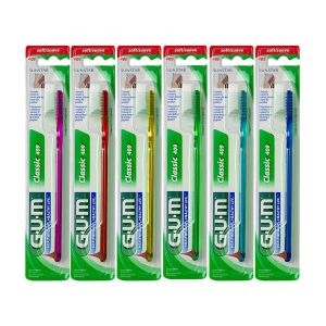 GUM 버틀러 클래식 칫솔 강한모 409 (6개)_이미지