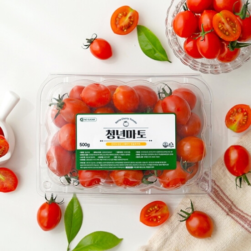 전라도청년 최상급 스테비아 방울토마토 청년마토이미지입니다. 누르면 해당 게시물로 새창이동합니다.