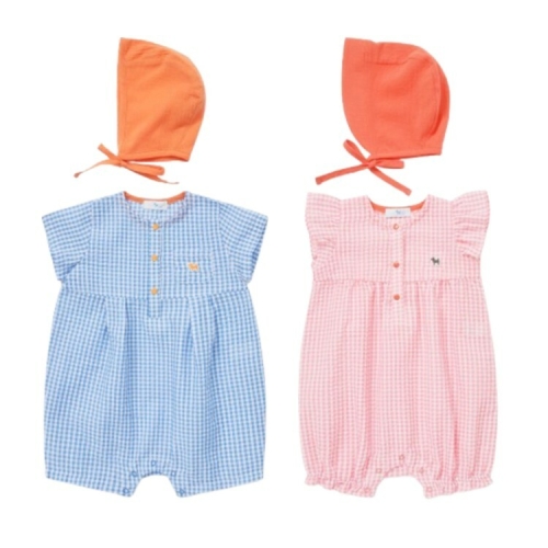  블루독베이비 COLOR우주복모자세트 (4517067508/10)