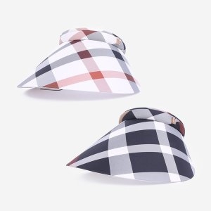 닥스 빅체크 썬캡_DK46WSP002