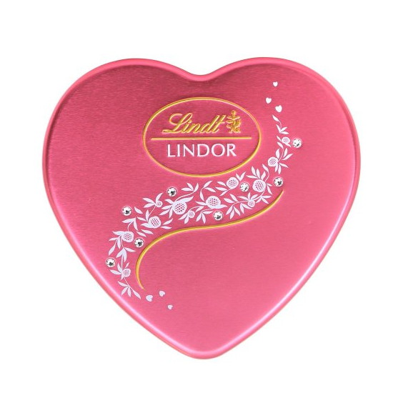 린트 린도볼 하트틴 스트로베리 8개입 96g (1개)