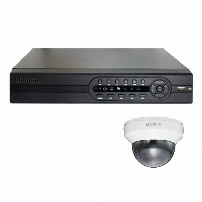 휴먼시큐리티 SDE-400 + SSC-N21A 패키지 (카메라 2개+녹화기)