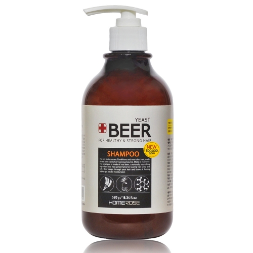 홈로즈 맥주 효모 샴푸 520ml