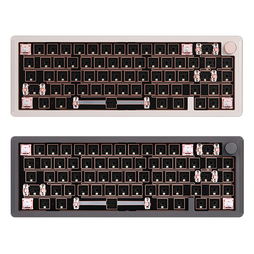 SPM AL66A 풀 알루미늄 기계식 커스텀 베어본 (에보니)