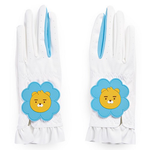 카카오프렌즈  럭키 여성 합피장갑 양손 리틀라이언 (1개)