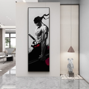 원피스 액자 인테리어 애니메이션 오타쿠 포스터 조로