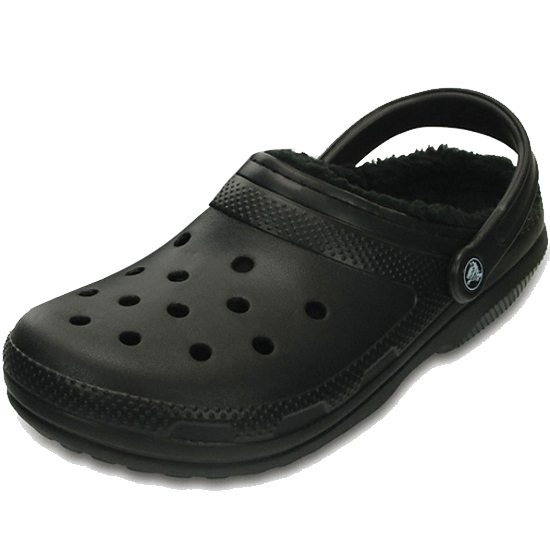 크록스 클래식 라인드 클로그 203591-060_이미지