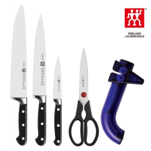 헹켈 최고급 스페셜 프로페셔널S 영업용식도 5종 세트 (HK35223-005B)_이미지