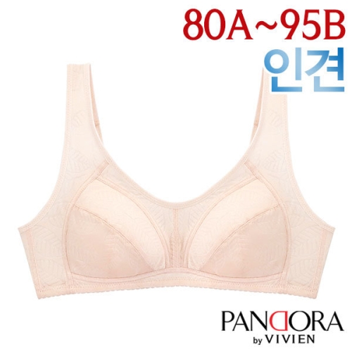바이 비비안 인견 노와이어 등살보정 브라1종 PBR7132 런닝형브라 80A~95B
