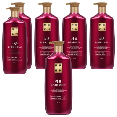 LG생활건강 리엔 자윤 윤기강화 컨디셔너 950ml (6개)