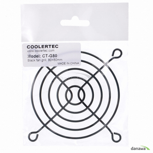COOLERTEC CT-G80 팬그릴 (블랙)_이미지