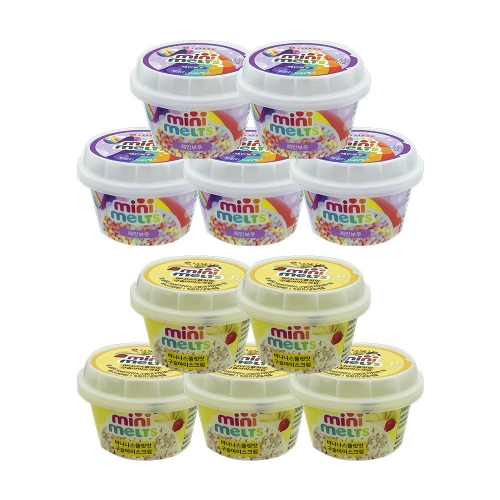 구슬아이스크림 레인보우 50g + 바나나스플릿 50g
