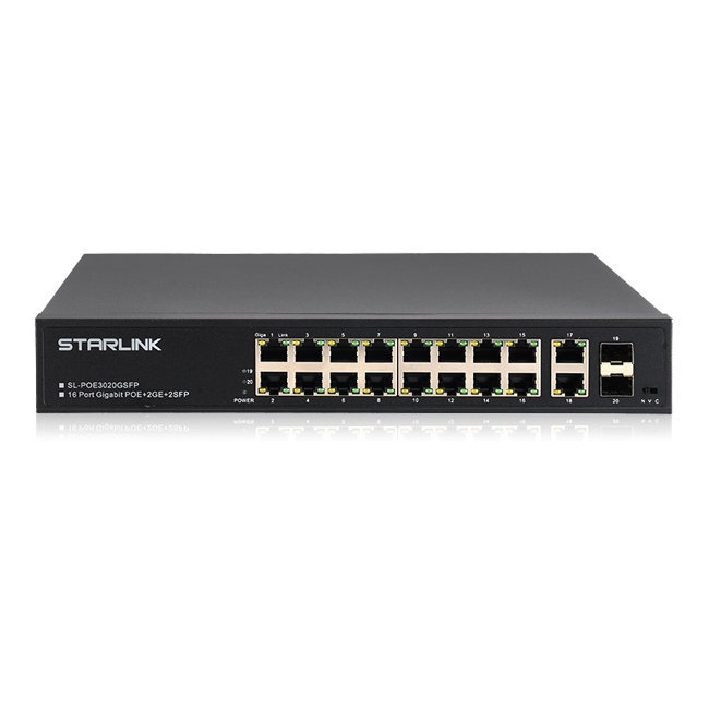 유비큐넷 STARLINK SL-POE3020GSFP 스위치허브