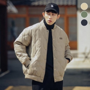 라일리 Rly 남자 경량패딩 군대깔깔이 다이아 보온 퀼팅 패딩점퍼 25452225_이미지