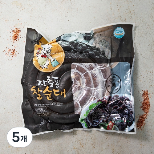 장충동왕족발 찰순대 1kg (5개)_이미지