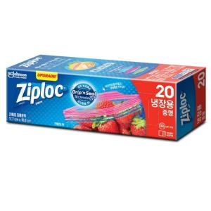 지퍼락 이지오픈탭 냉장용 (중) 20매