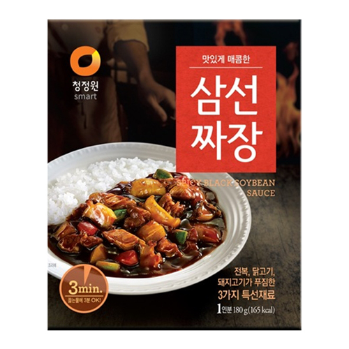 대상 청정원 삼선짜장 180g (1개)